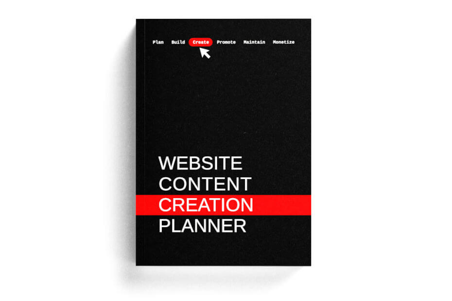 WordPress Website Content Creation Planner